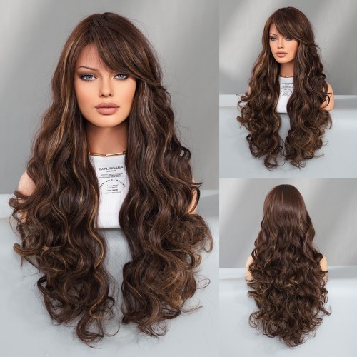 Fashion Long Synthetic Wigs For Women SLDLH-34