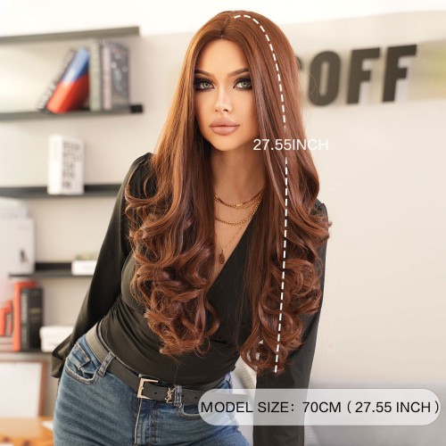 Fashion Long Synthetic Wigs For Women SLDLH-35