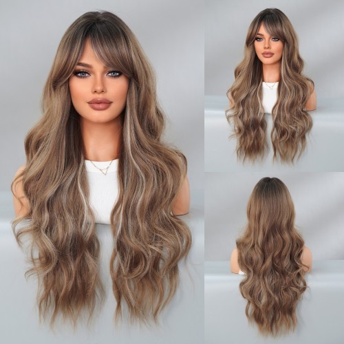 Fashion Long Synthetic Wigs For Women SLDLH-36