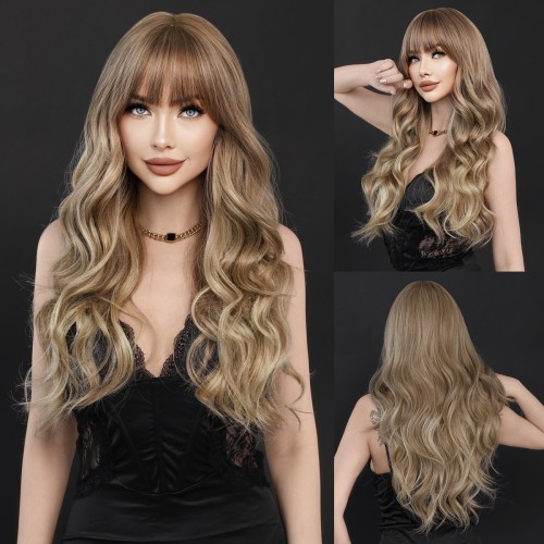 Fashion Long Synthetic Wigs For Women SLDLH-38