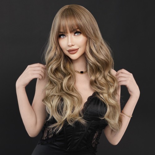 Fashion Long Synthetic Wigs For Women SLDLH-38