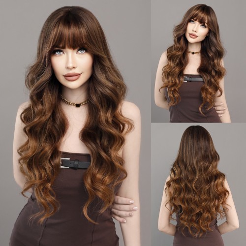 Fashion Long Synthetic Wigs For Women SLDLH-39