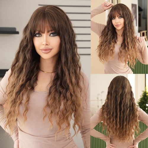 Fashion Long Synthetic Wigs For Women SLDLH-43