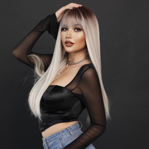 Fashion Long Synthetic Wigs For Women SLDLH-45