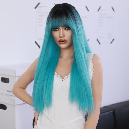 Fashion Long Synthetic Wigs For Women SLDLH-46