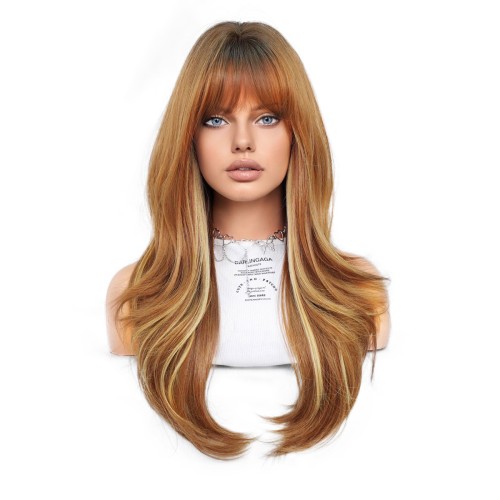 Fashion Long Synthetic Wigs For Women SLDLH-52