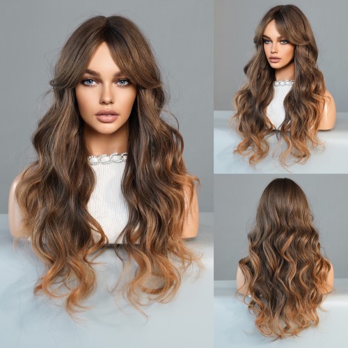 Fashion Long Synthetic Wigs For Women SLDLH-57