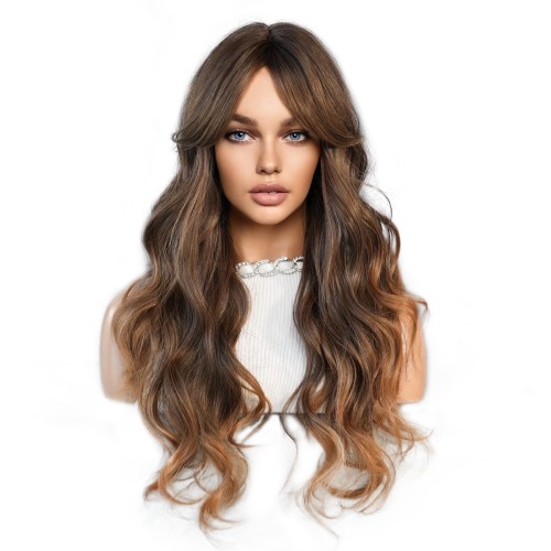 Fashion Long Synthetic Wigs For Women SLDLH-57