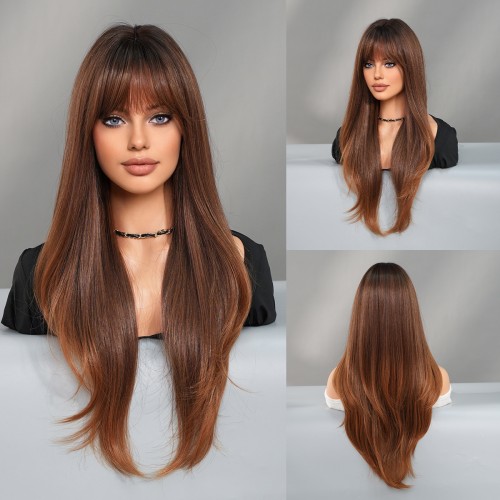 Fashion Long Synthetic Wigs For Women SLDLH-58