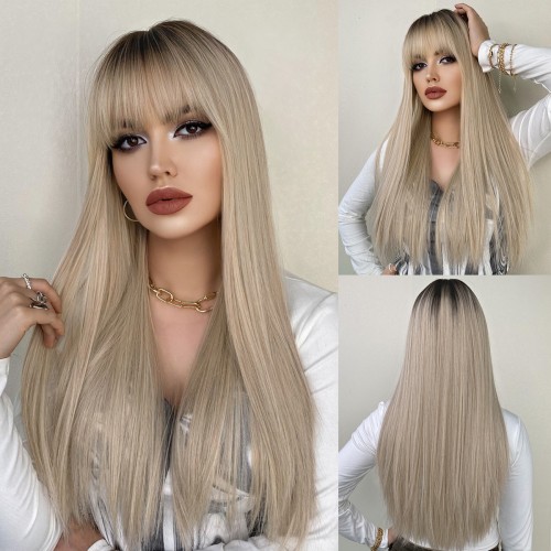 Fashion Long Synthetic Wigs For Women SLDLH-75