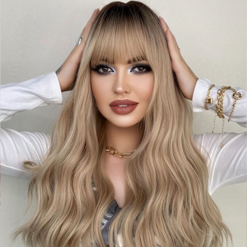 Fashion Long Synthetic Wigs For Women SLDLH-77