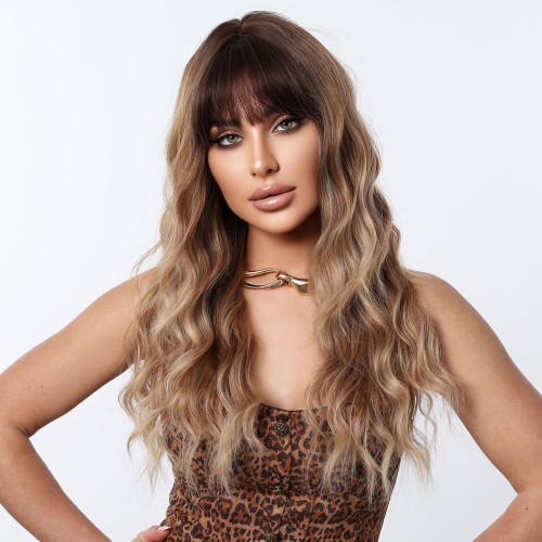 Fashion Long Synthetic Wigs For Women SLDLH-81