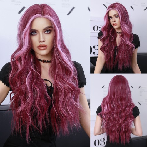 Fashion Long Lace Front Synthetic Wigs For Women SLDLH-88