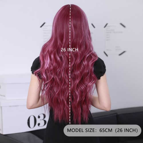 Fashion Long Lace Front Synthetic Wigs For Women SLDLH-88