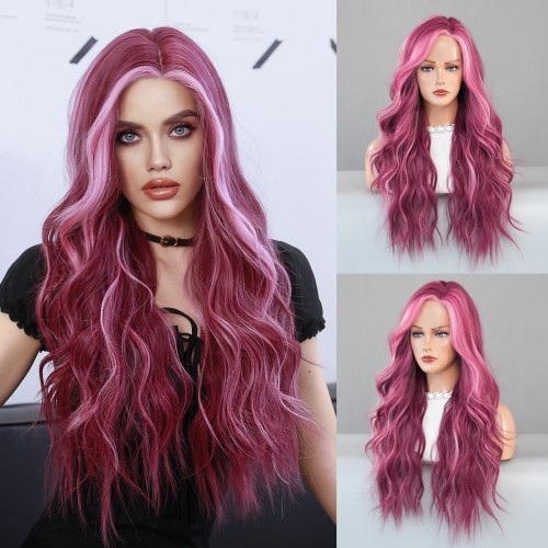 Fashion Long Lace Front Synthetic Wigs For Women SLDLH-88