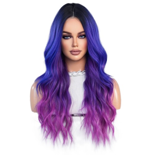 Fashion Long Lace Front Synthetic Wigs For Women SLDLH-89