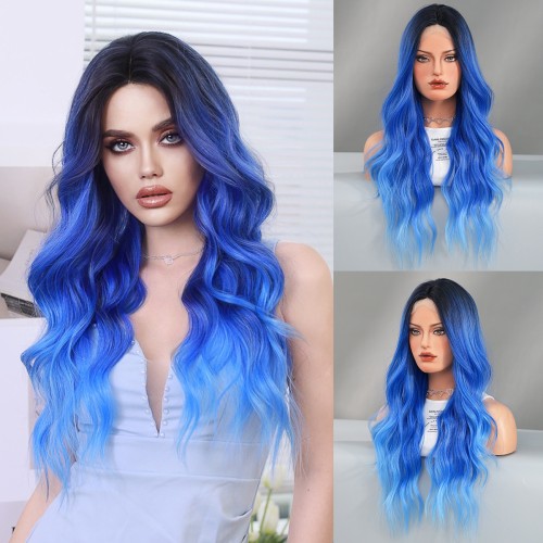 Fashion Long Lace Front Synthetic Wigs For Women SLDLH-90