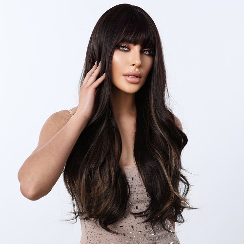 Fashion Long Synthetic Wigs For Women SLDLH-93