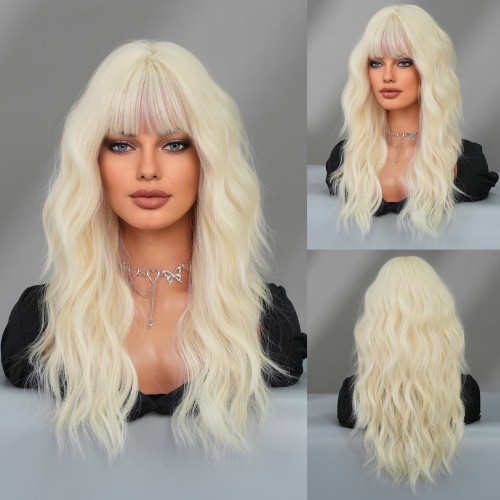 Fashion Medium Synthetic Wigs For Women SLDMH-05