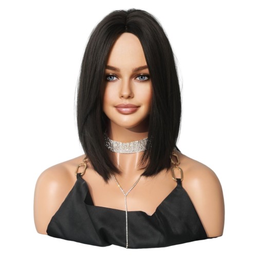 Fashion Medium Synthetic Wigs For Women SLDMH-07