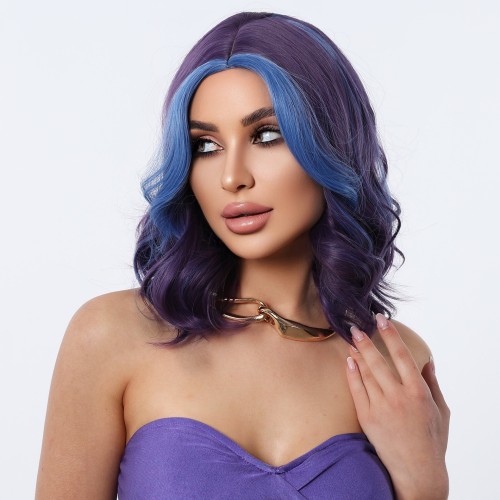 Fashion Medium Synthetic Wigs For Women SLDMH-20