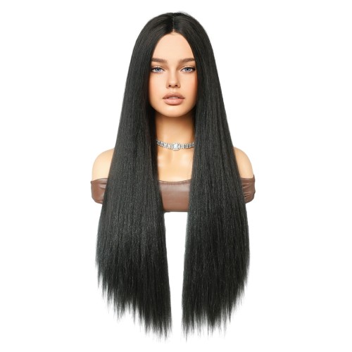 Fashion Long Lace Front Synthetic Wigs For Women SLDNA-01