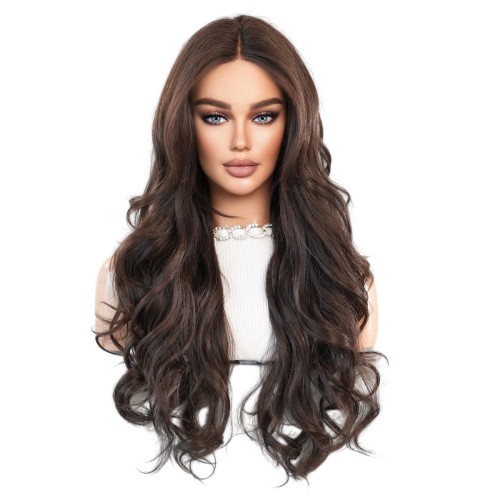 Fashion Long Lace Front Synthetic Wigs For Women SLDNA-03