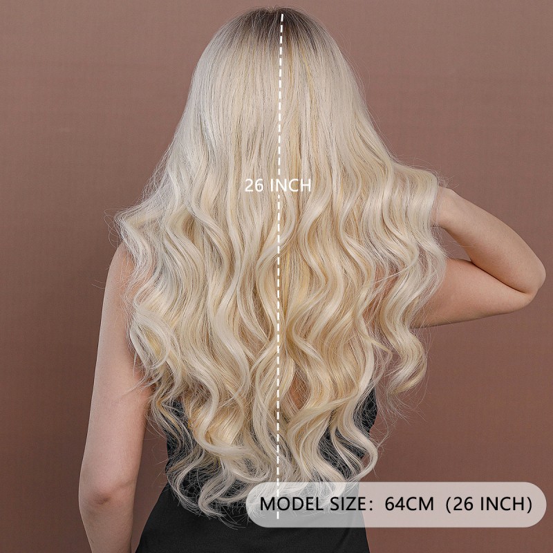 Fashion Long Lace Front Synthetic Wigs For Women SLDNA-04 