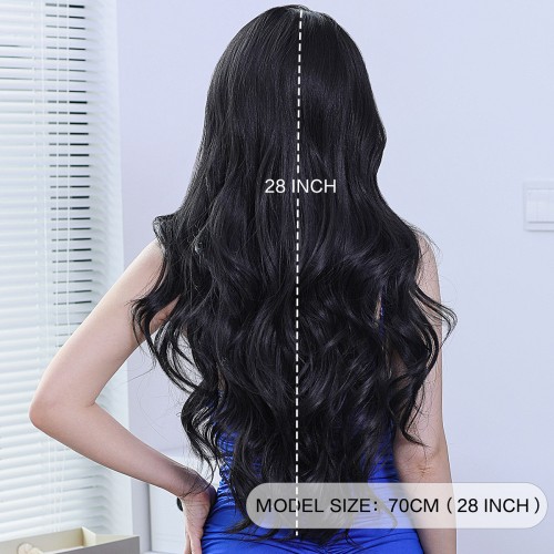 Fashion Long Lace Front Synthetic Wigs For Women SLDNA-08