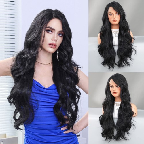 Fashion Long Lace Front Synthetic Wigs For Women SLDNA-08