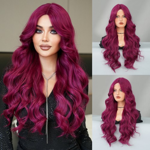 Fashion Long Lace Front Synthetic Wigs For Women SLDNA-12