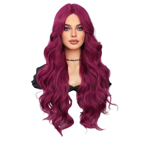 Fashion Long Lace Front Synthetic Wigs For Women SLDNA-12