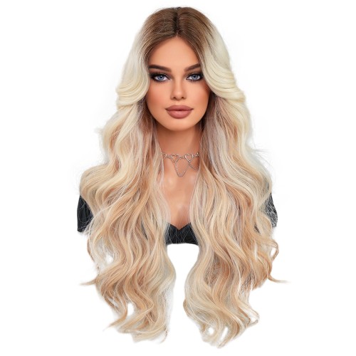 Fashion Long Lace Front Synthetic Wigs For Women SLDNA-14