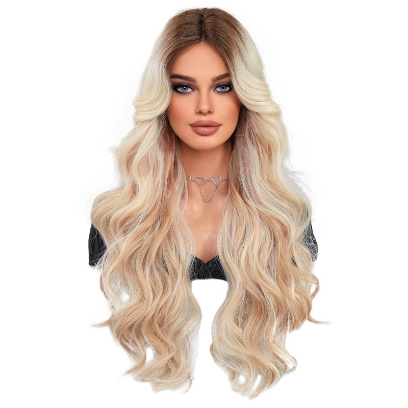 Fashion Long Lace Front Synthetic Wigs For Women SLDNA-14 