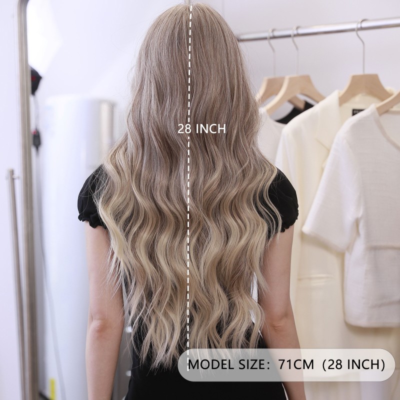 Fashion Long Lace Front Synthetic Wigs For Women SLDNA-16 