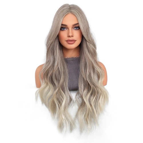 Fashion Long Lace Front Synthetic Wigs For Women SLDNA-16