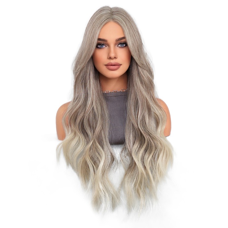 Fashion Long Lace Front Synthetic Wigs For Women SLDNA-16 