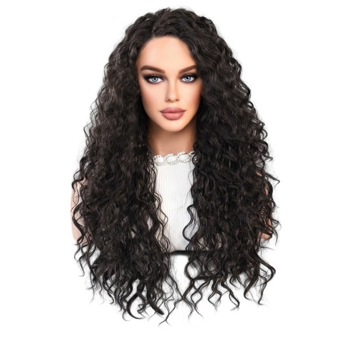 Fashion Long Lace Front Synthetic Wigs For Women SLDNA-17