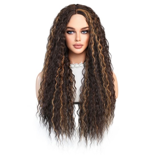 Fashion Long Lace Front Synthetic Wigs For Women SLDNA-18