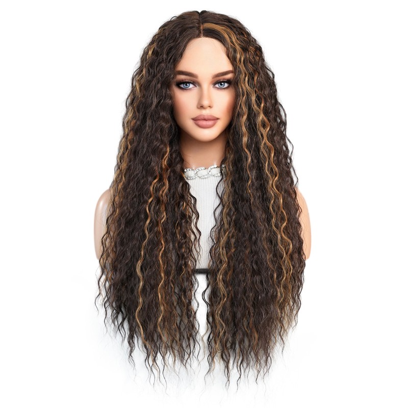 Fashion Long Lace Front Synthetic Wigs For Women SLDNA-18 