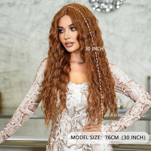 Fashion Long Lace Front Synthetic Wigs For Women SLDNA-20