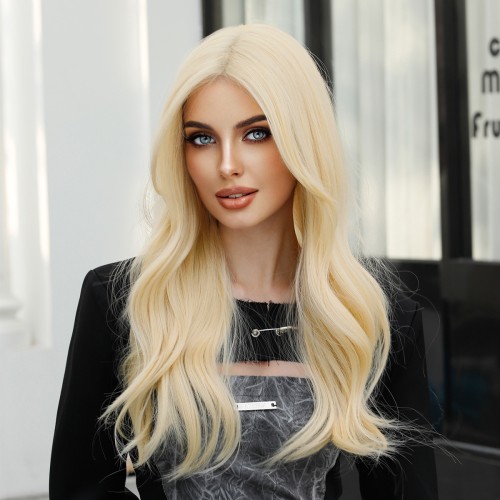 Fashion Long Lace Front Synthetic Wigs For Women SLDNA-21