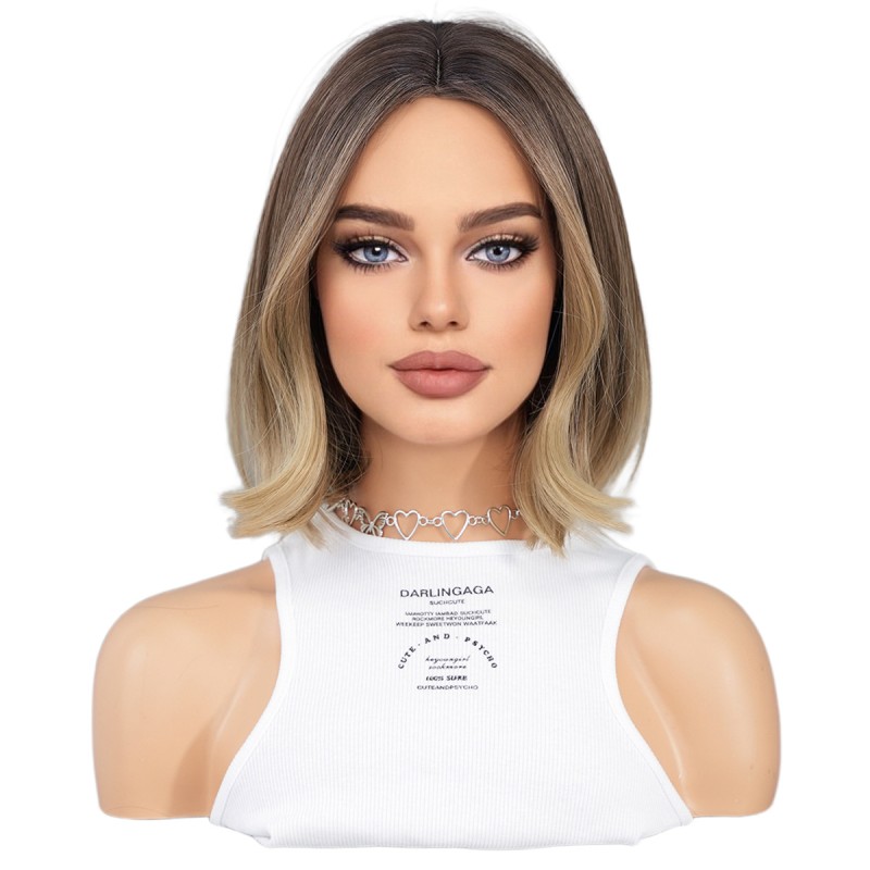 Fashion Short Lace Front Synthetic Wigs For Women SLDNA-31 