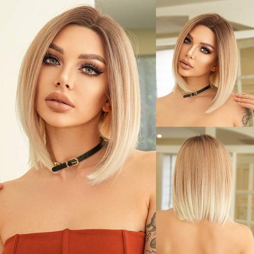 Fashion Short Lace Front Synthetic Wigs For Women SLDNA-32